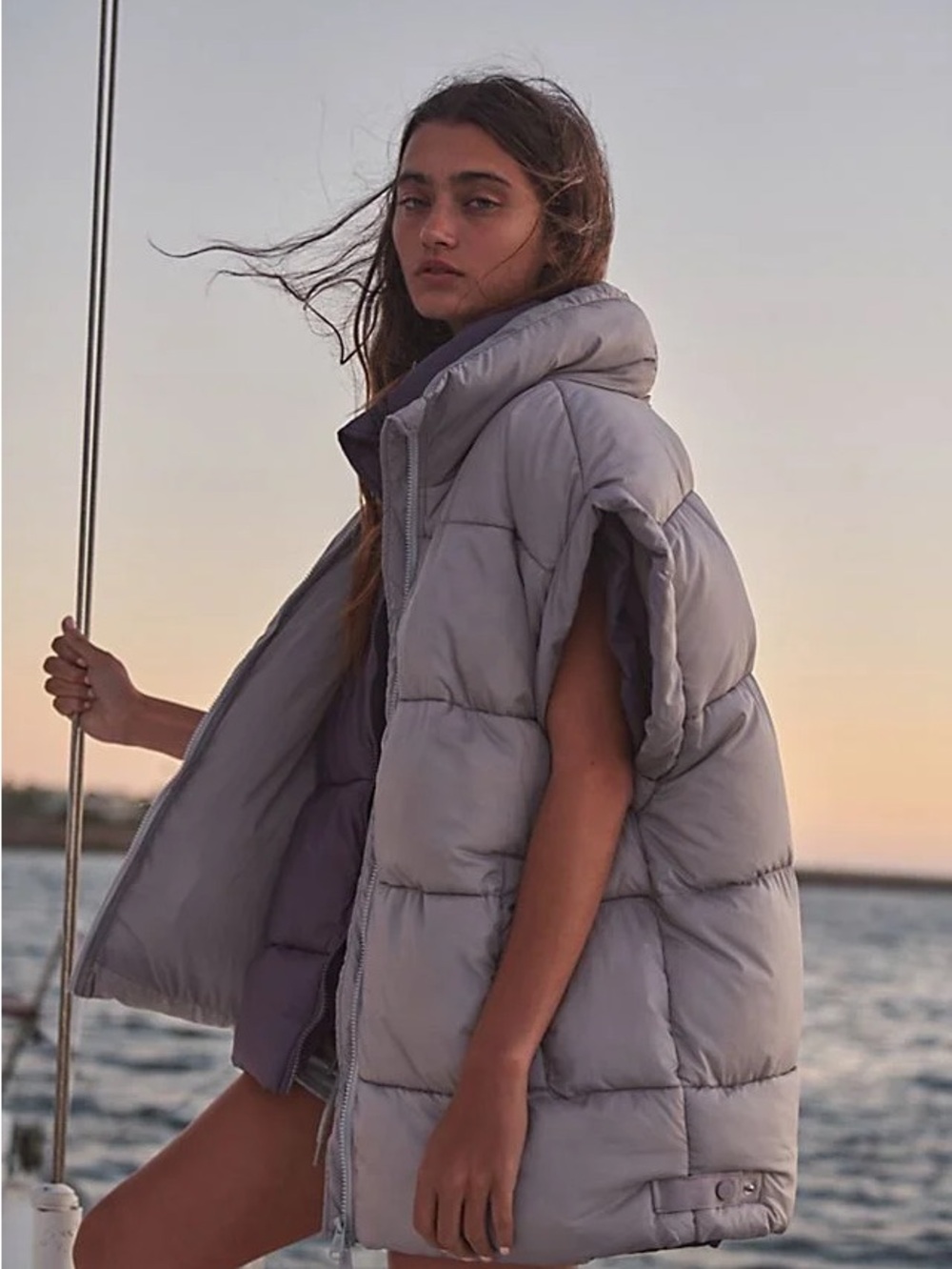 Free People FP Movement In A Bubble Puffer Vest